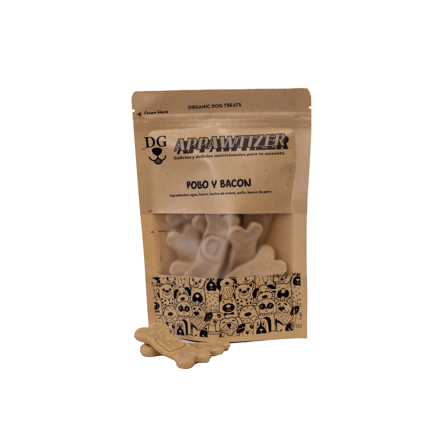 Chicken & Turkey Bacon Dog Treats